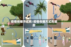 疫情传播方式有/疫情传播方式有哪些