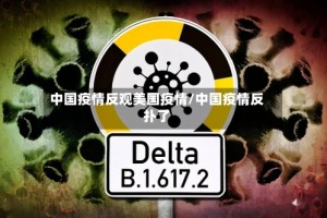中国疫情反观美国疫情/中国疫情反扑了
