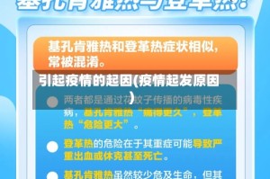 引起疫情的起因(疫情起发原因)