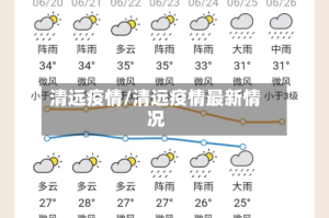 清远疫情/清远疫情最新情况