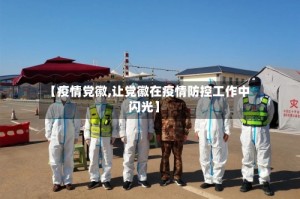 【疫情党徽,让党徽在疫情防控工作中闪光】