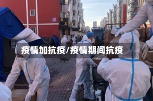 疫情加抗疫/疫情期间抗疫