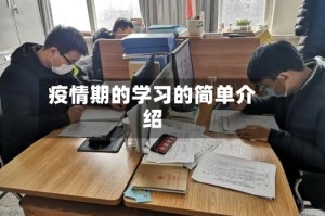 疫情期的学习的简单介绍
