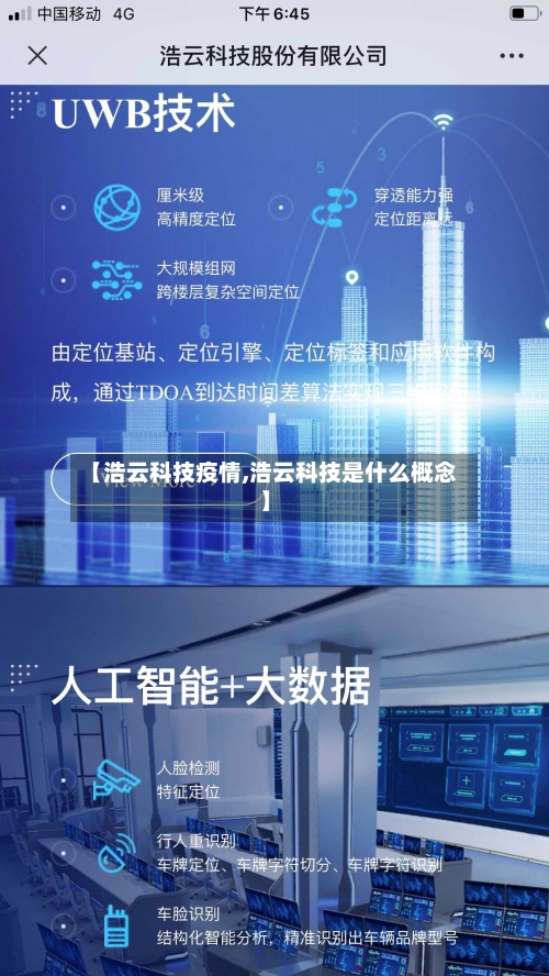 【浩云科技疫情,浩云科技是什么概念】-第1张图片