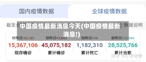 中国疫情最新消息今天(中国疫情最新消息!)-第2张图片