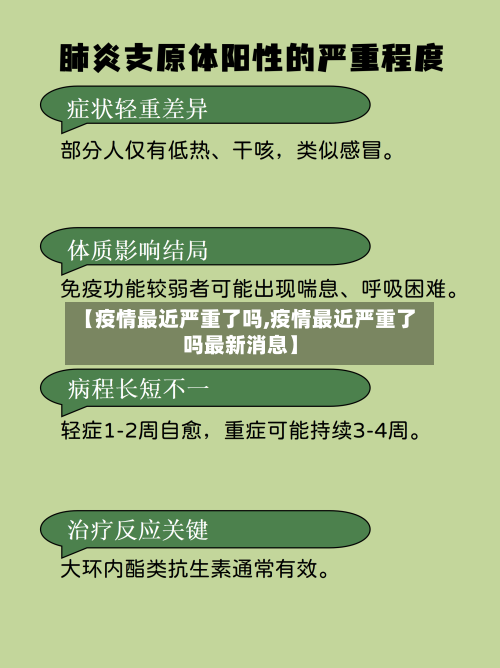 【疫情最近严重了吗,疫情最近严重了吗最新消息】-第2张图片