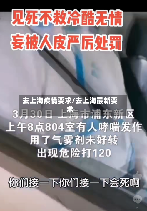 去上海疫情要求/去上海最新要求-第1张图片