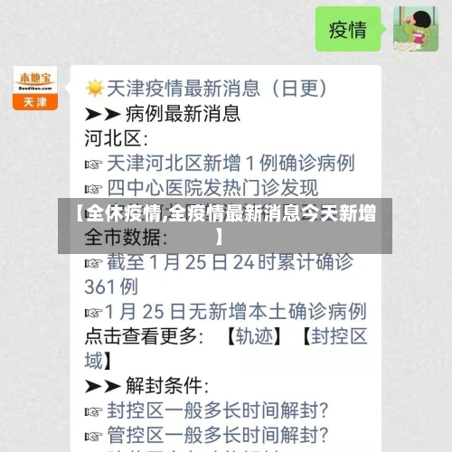 【全休疫情,全疫情最新消息今天新增】-第1张图片