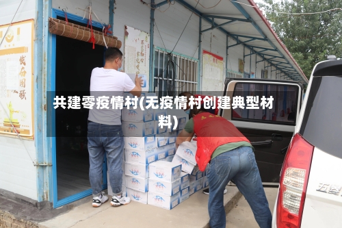 共建零疫情村(无疫情村创建典型材料)-第3张图片